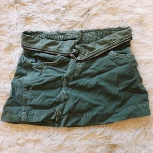 UO zip Cargo Skirt